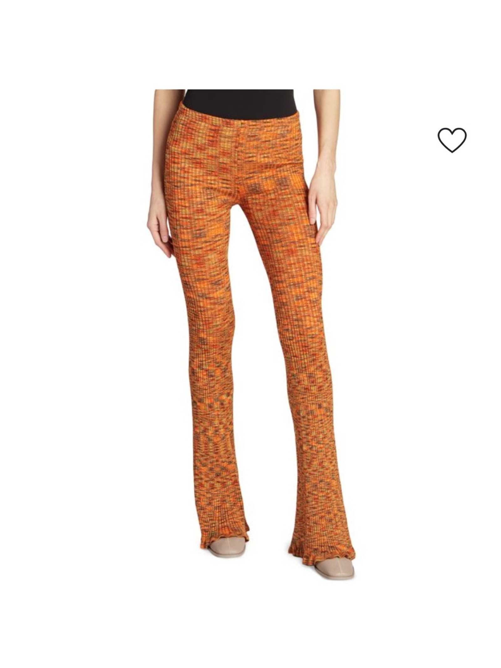 Acne Studios Kannis Rib Knit Pants Sz S